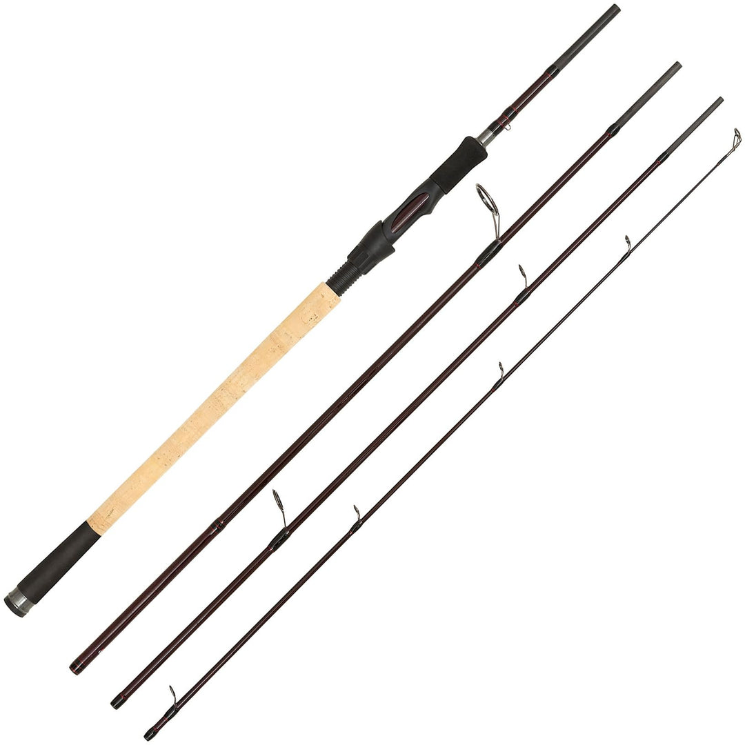 Abu Garcia Tormentor Reise- und Übersee-Spinnrute – schlanker Blank, hochwertiger Korkgriff, Allroun