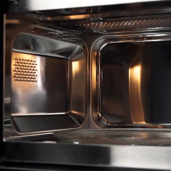 Cecotec Microondas encastrable Digital GrandHeat 2350 Built-In SteelBlack. 900W, Integrable, 23 Litr