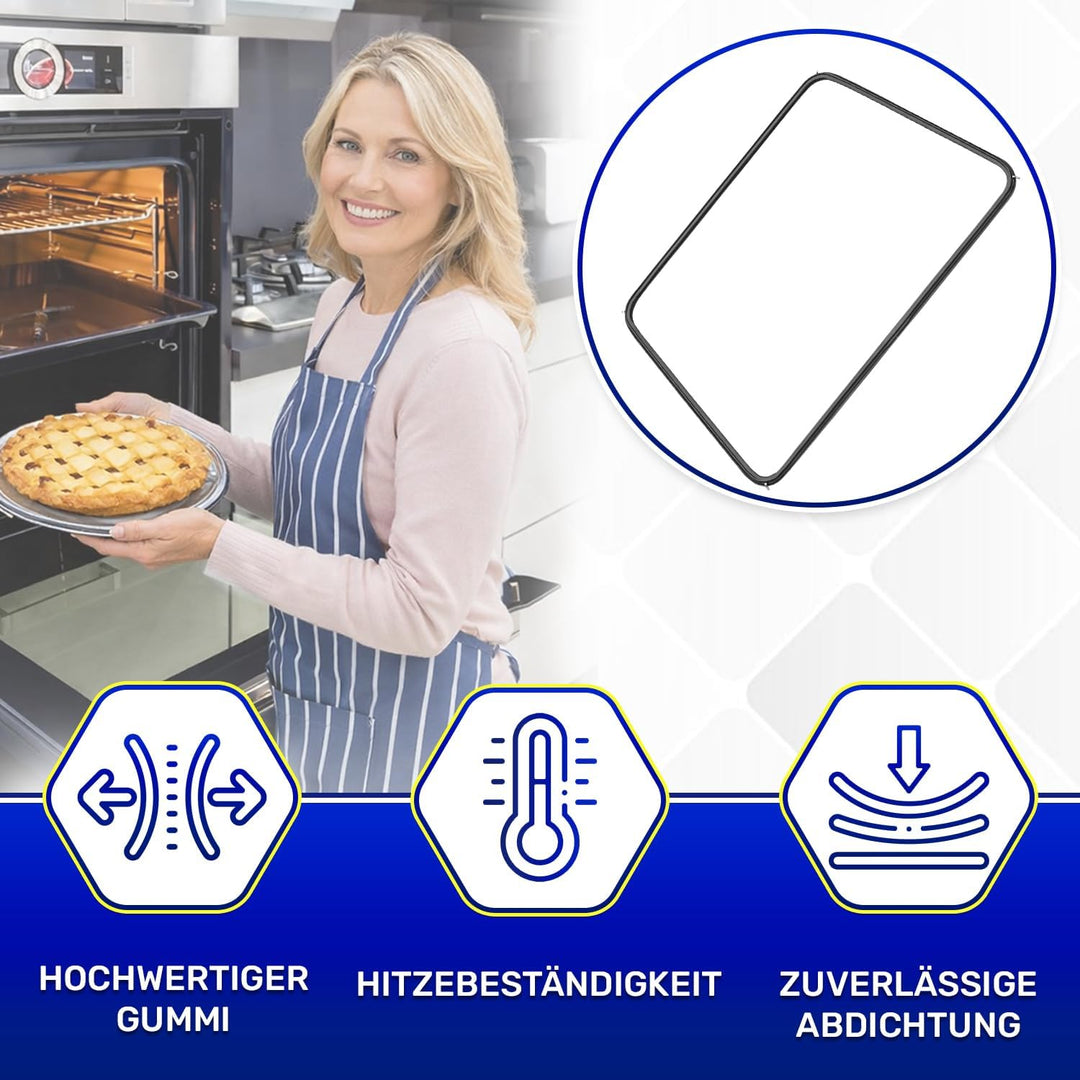 Backofen Dichtung 440x360 mm mit Originalcode 754131666 754132057 754131753 COK709SM für Smeg 007723