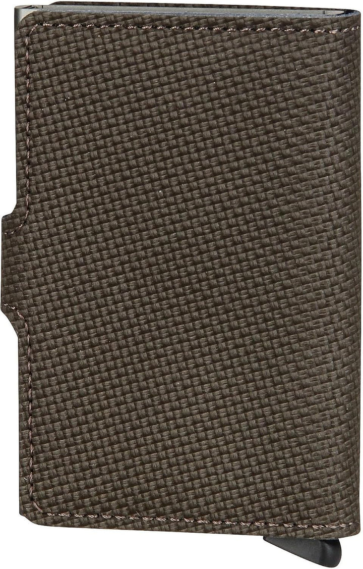 Secrid Unisex-Erwachsene Miniwallet Carbon Khaki Reisezubehör-Brieftasche, Talla única
