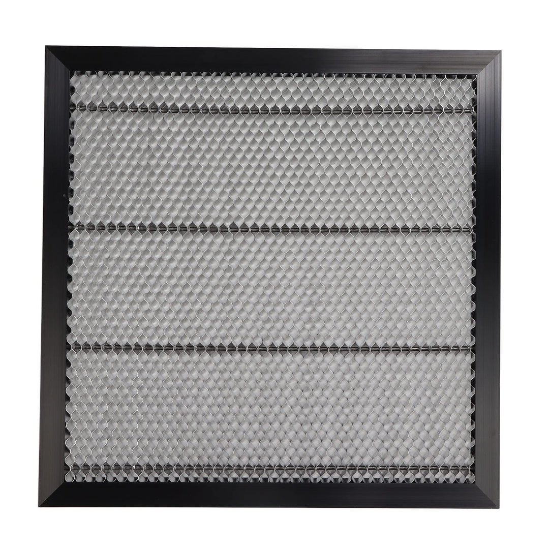 Laser-Arbeitstisch, 400 x 400 mm, Mesh-Design, Aluminiumlegierung, Waben-Arbeitsplattenplattform