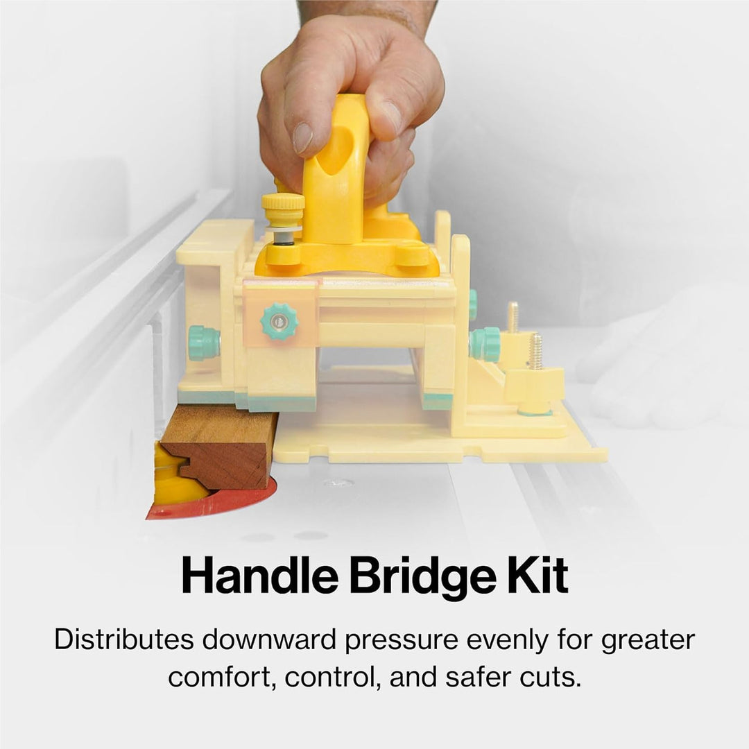MICROJIG GRR-RIPPER MAX – Ultimativer Präzisions-Druckblock für maximale Sicherheit, komplettes Syst