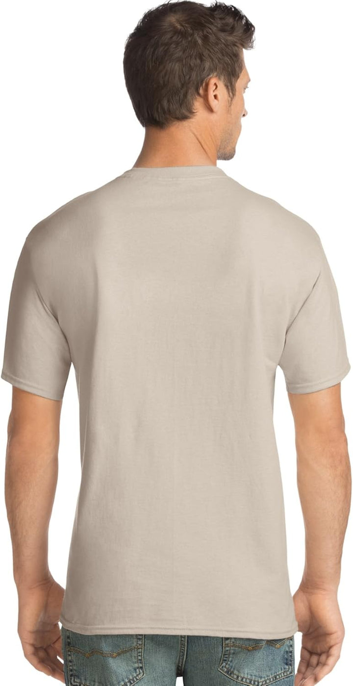 Hanes Herren Classics Rundhals T-Shirt Vorteilspack (6 Stück) M Athletic Yellow, M Athletic Yellow