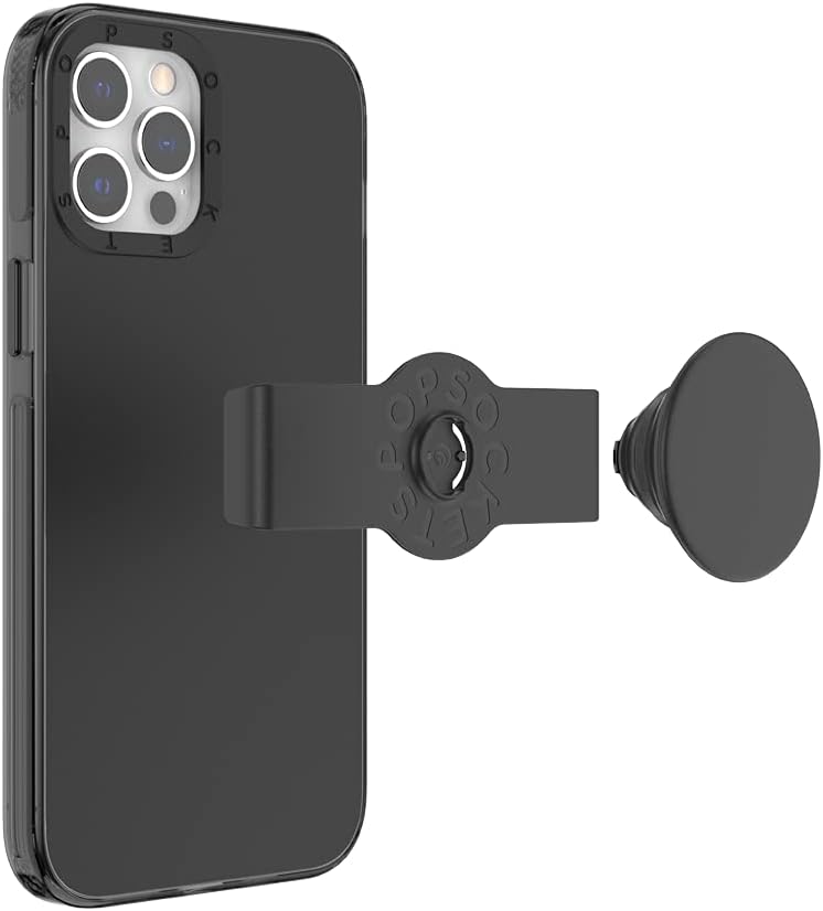 PopSockets: PopCase Hülle für iPhone 12 Pro Max mit Abnehmbarem PopGrip Slide Sockel und Griff mit A