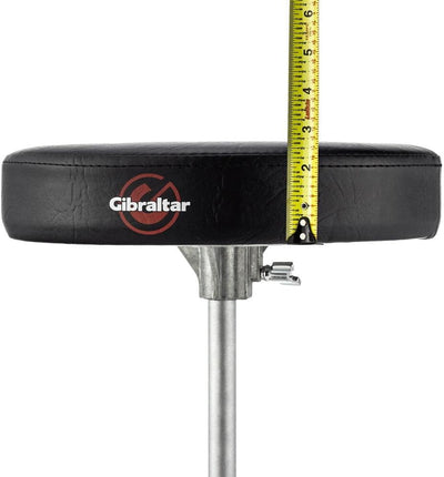 Gibraltar Schlagzeughocker, Drumhocker 5000 Series (runder SitzDurchmesser: 33cm, Vinyl Sitzfläche,