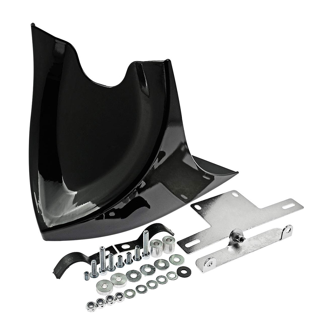 HDBUBALUS Kinn-Unterverkleidung Frontspoiler Air Dam Abdeckung für Harley Sportster Fatboy Softail T