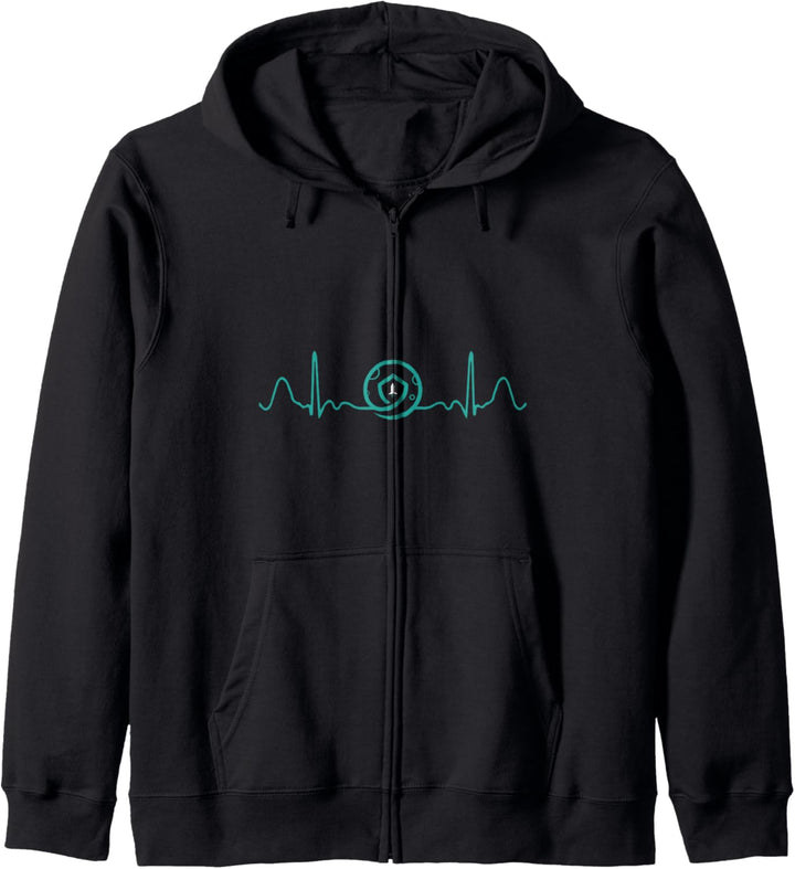Safemoon Heartbeat Lifeline Stolze Blockchain Hodler Crypto Kapuzenjacke