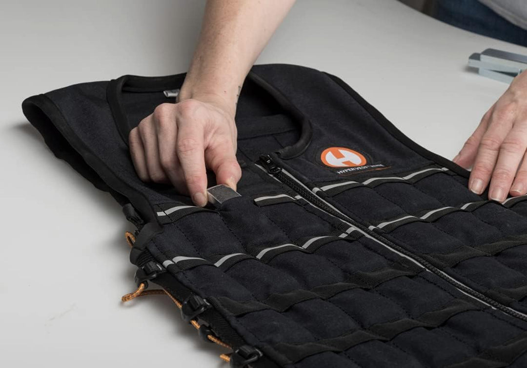 Hyperwear Booster Pack für Hyper Vest PRO & Elite Gewichtswesten - Erweiterungsset mit 35 Zusatzgewi