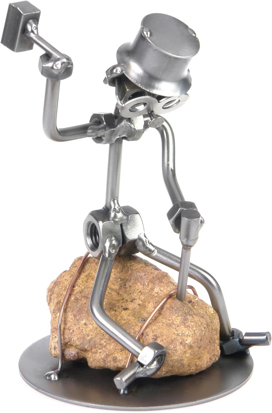 metalman24 Schraubenmännchen Steinmetz STEINBILDHAUER handgefertigte ausgefallene Geschenkidee