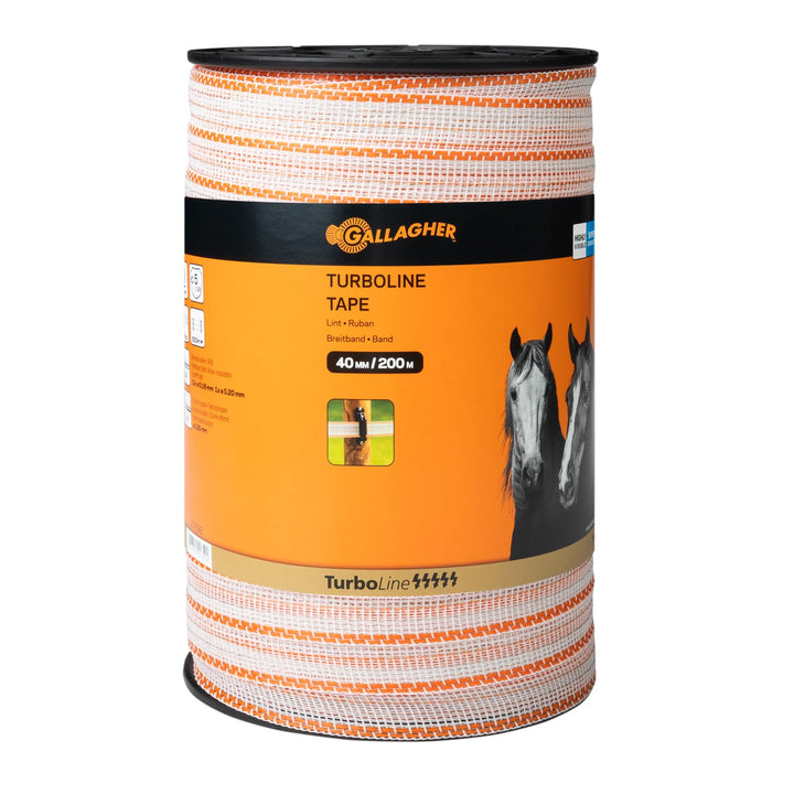 200 m/40 mm Gallagher Weidezaunband TurboLine (weiss)