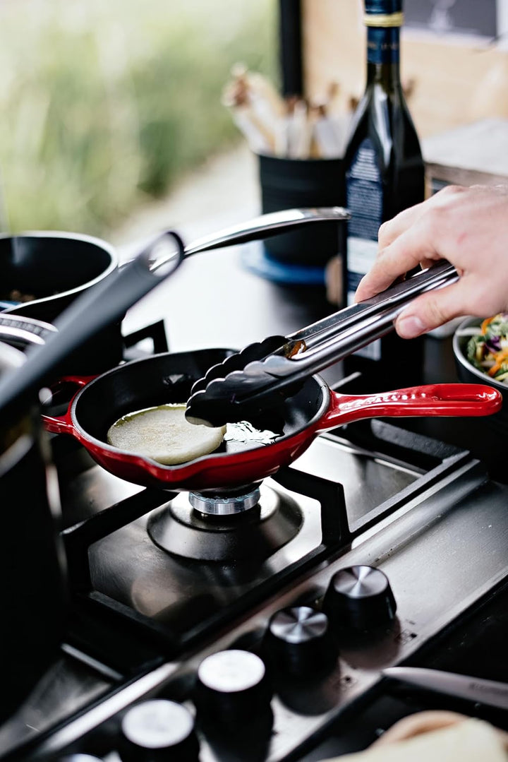 LE CREUSET Signature Gusseisen Brat- und Servierpfanne, Rund, Ø 16 cm, Für alle Herdarten inkl. Indu