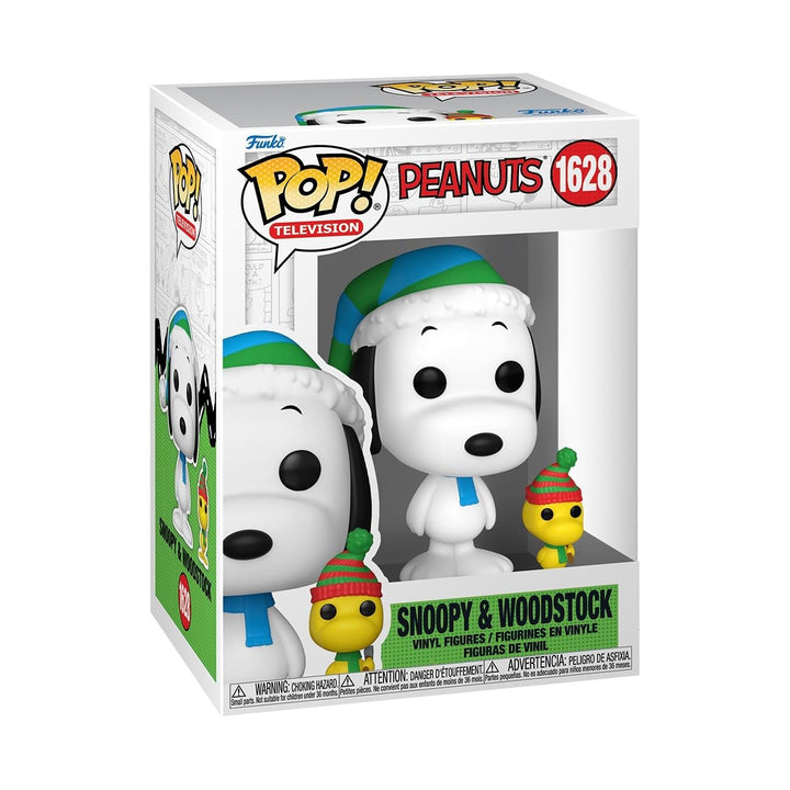 Funko Pop! & Buddy: ACBC– Snoopy & Woodstock - Peanuts TV Specials - Vinyl-Sammelfigur - Geschenkide