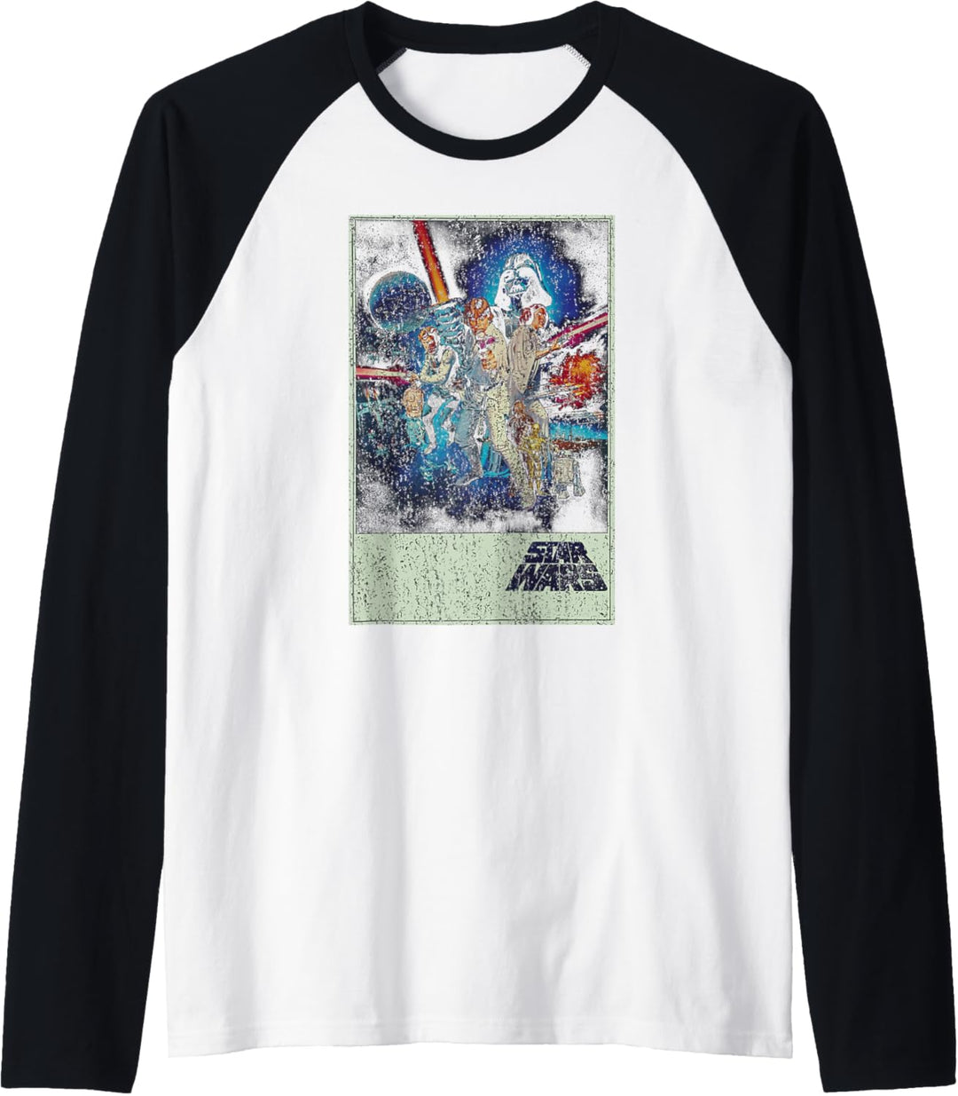 Star Wars A New Hope Poster Raglan