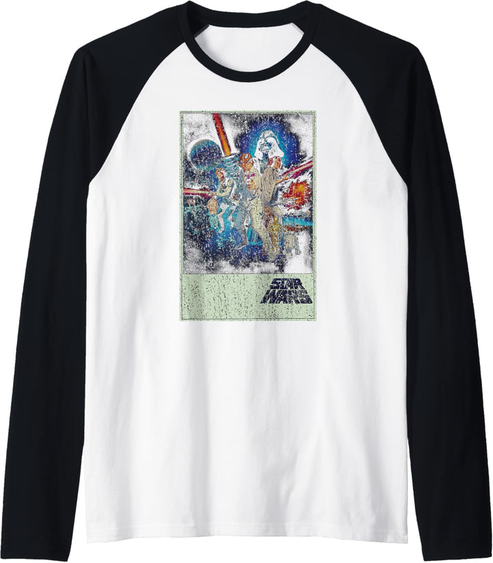 Star Wars A New Hope Poster Raglan