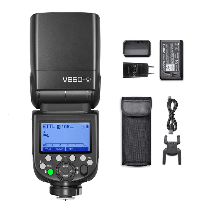GODOX V860III-C Wireless TTL Speedlite Transmitter/Receiver Kamera-Blitzlicht Manual/Auto Flash GN60