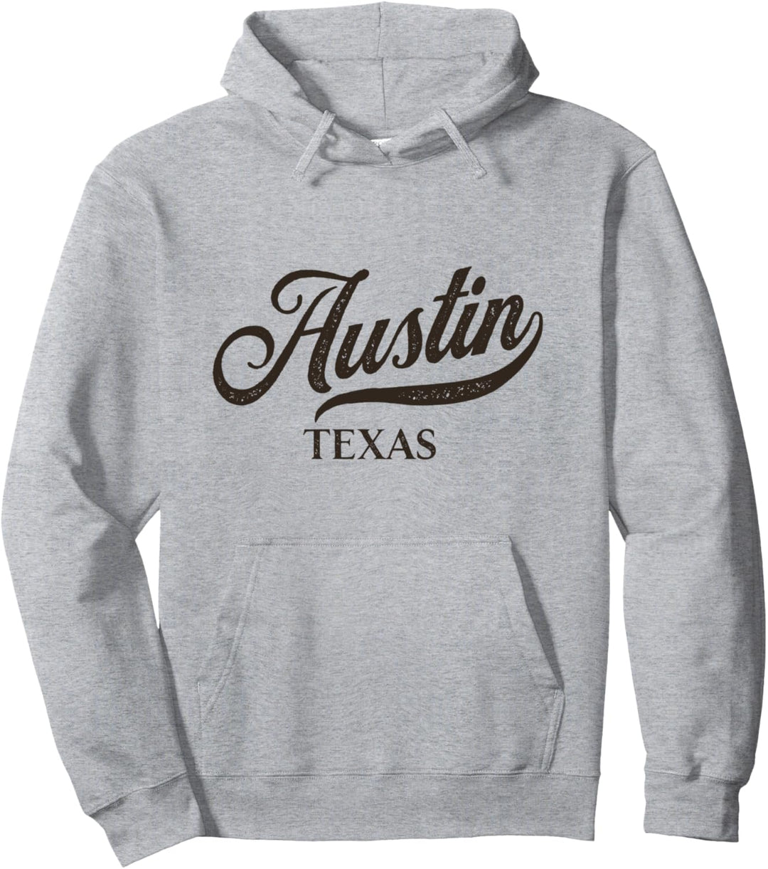 Retro Vereinigte Staaten Texas State - Vintage Austin Pullover Hoodie