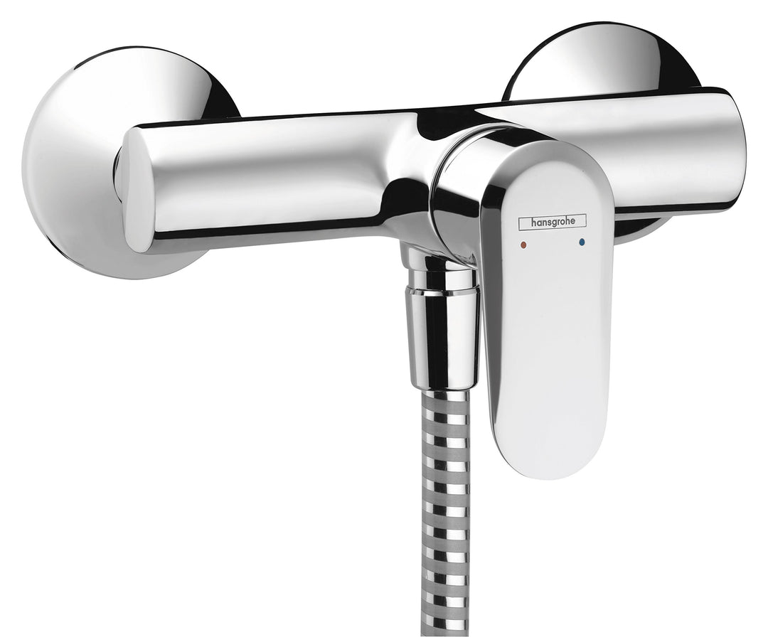 Einhebel-Brausemischer Hansgrohe Ecos, Chrom Mischbatterie für die Dusche, Mischbatterie für die Dus