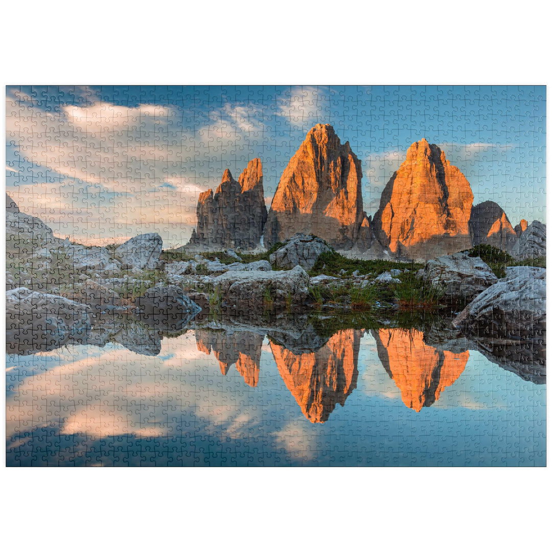 Die DREI Zinnen - Premium 1000 Teile Puzzle - MyPuzzle Sonderkollektion von ilsespiel, 1000 Teile