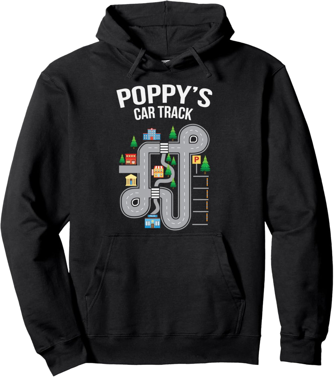 poppy Car Track Playground Pullover Hoodie