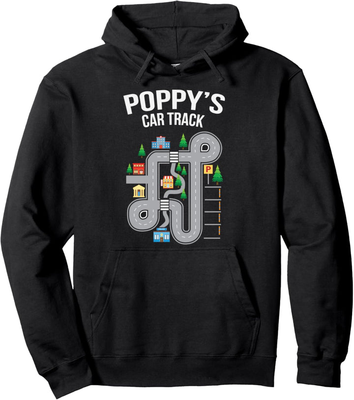 poppy Car Track Playground Pullover Hoodie