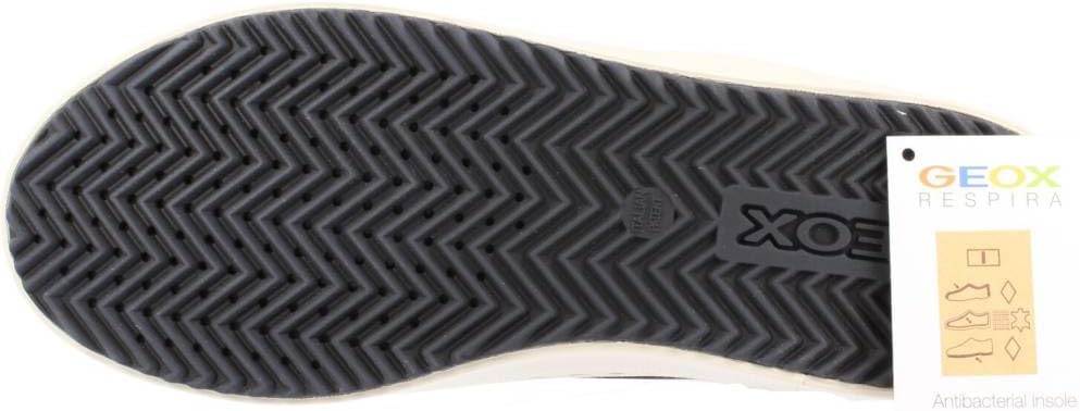 Geox Mädchen J Kalispera Girl A Sneaker 24 EU Black Platinum, 24 EU Black Platinum