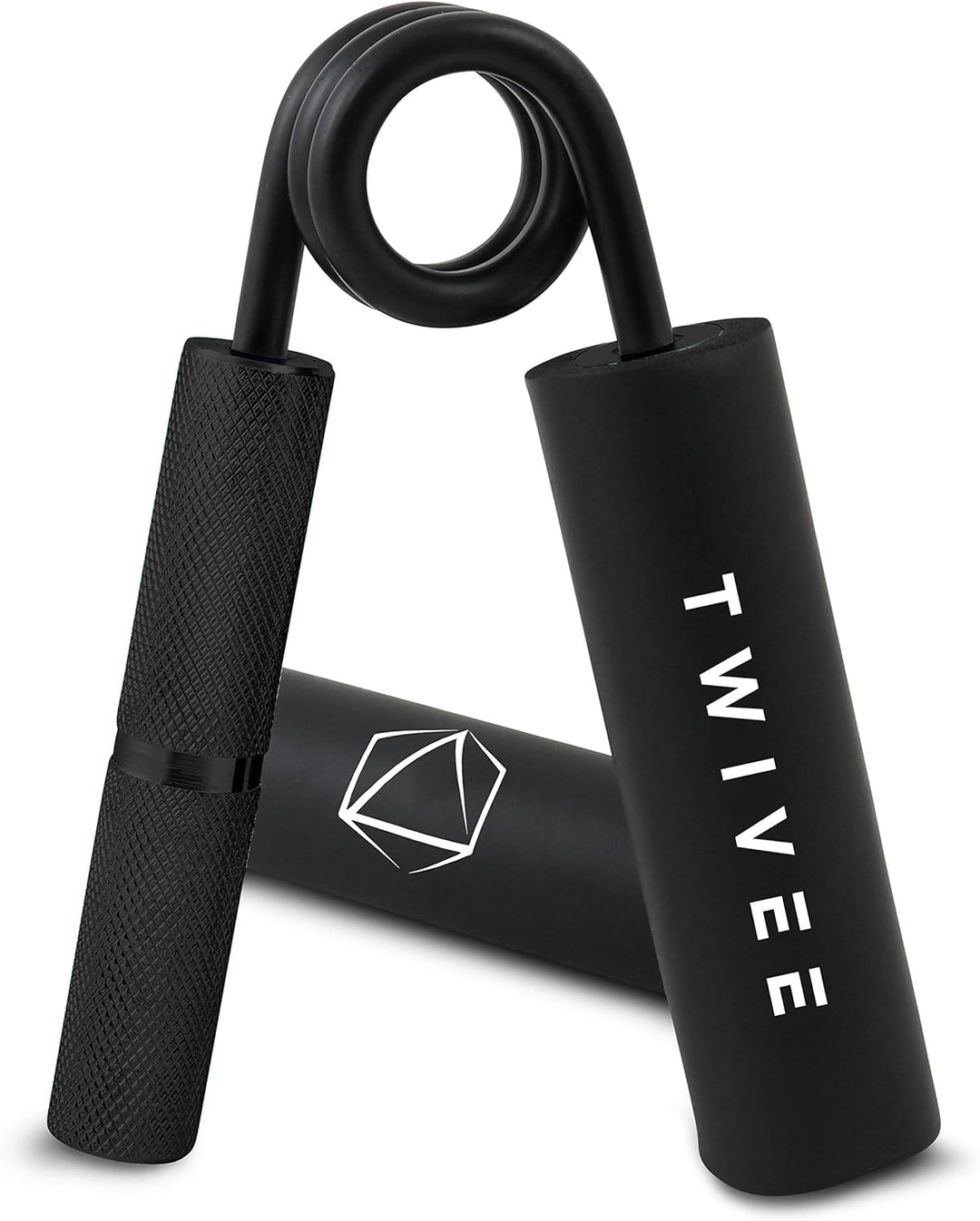 TWIVEE - Fingerhantel für maximale Griffkraft - Unterarmtrainer mit Griffpolster und Tasche - Grippe