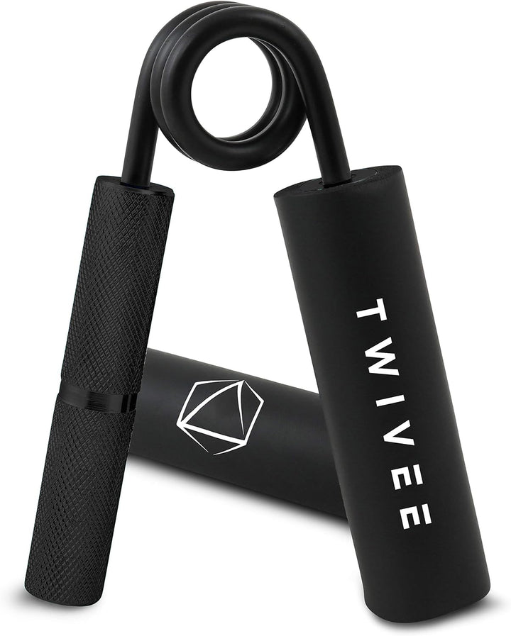 TWIVEE - Fingerhantel für maximale Griffkraft - Unterarmtrainer mit Griffpolster und Tasche - Grippe