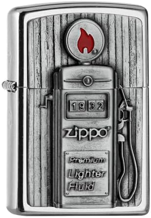 Zippo 2006474 207 Gas Pump Emblem 3D