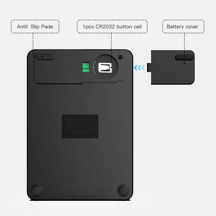 Vikye Bluetooth-Nummernblock, 19 Tasten, Bluetooth 5.1, Kabelloser Ziffernblock, Tragbarer, Batterie