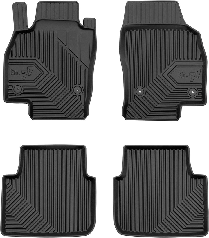 M MOTOS Gummimatten Auto Fussmatte passt für Skoda Scala ab 2019 Verbessern Sie Ihren Reisekomfort m