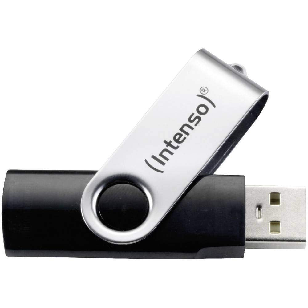 Intenso Basic Line 32 GB USB-Stick USB 2.0 silber/schwarz 1 x 32 GB Basic Line, 32GB