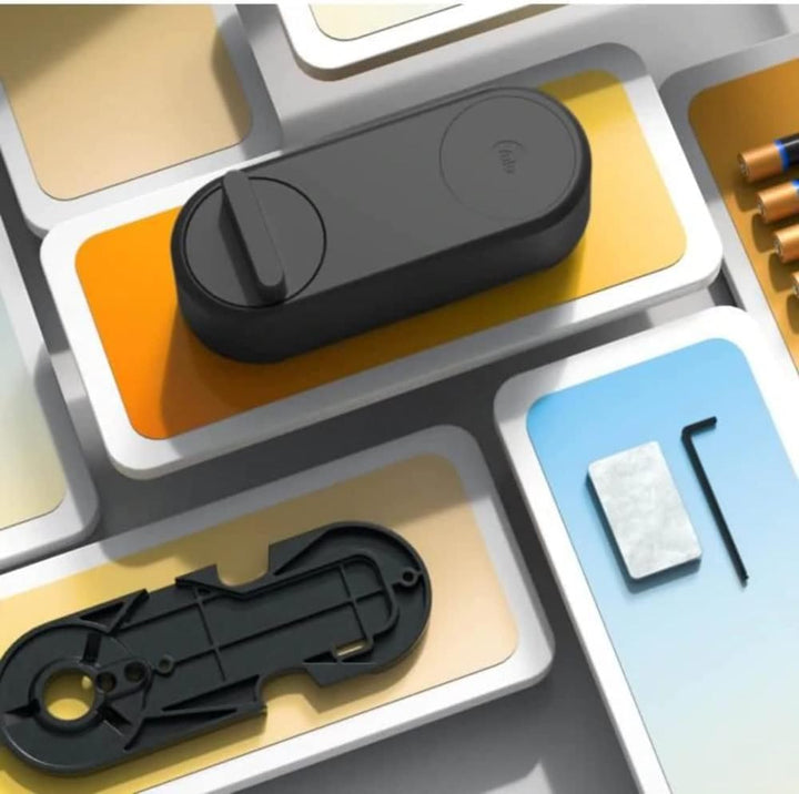 Yale - Linus Smart Lock - Mattschwarz (05/101200/MB) - Schlüsselloses und sicheres Türschloss Linus