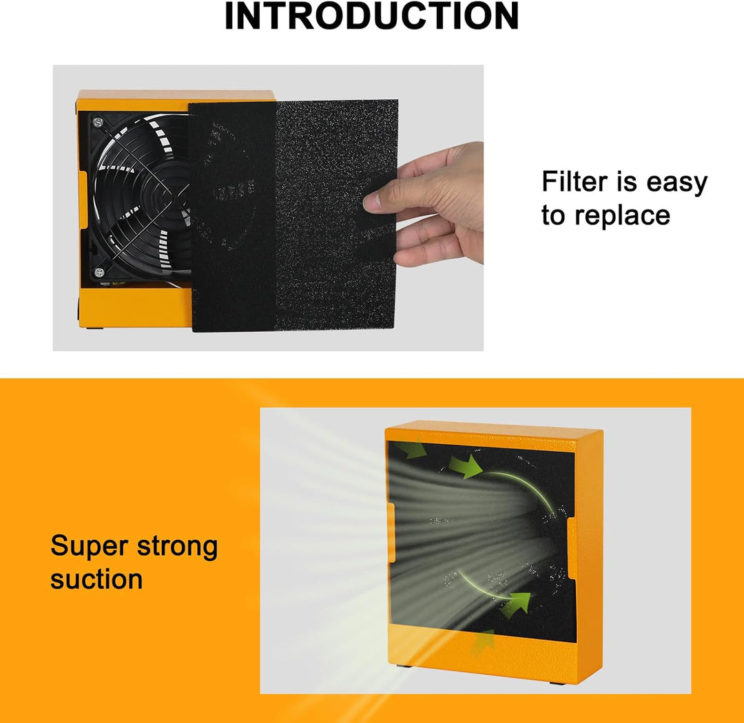 Lötdampfabsauger Rauchabsorber Entferner Rauchverhütungsabsorber 12V DIY Arbeitsventilator für Lötst