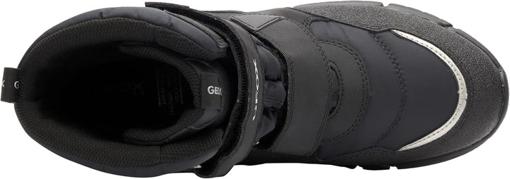 Geox Jungen J Flexyper Boy B ABX Stiefeletten 31 EU Schwarz, 31 EU Schwarz