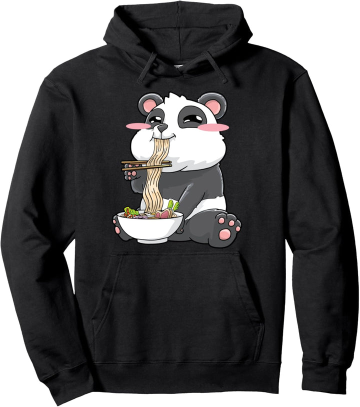Panda Ramen Kawaii Pullover Hoodie