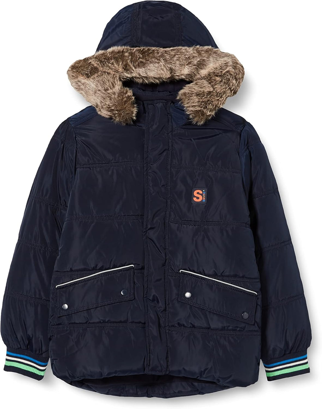 s.Oliver Jungen Jacke Langarm, Blau