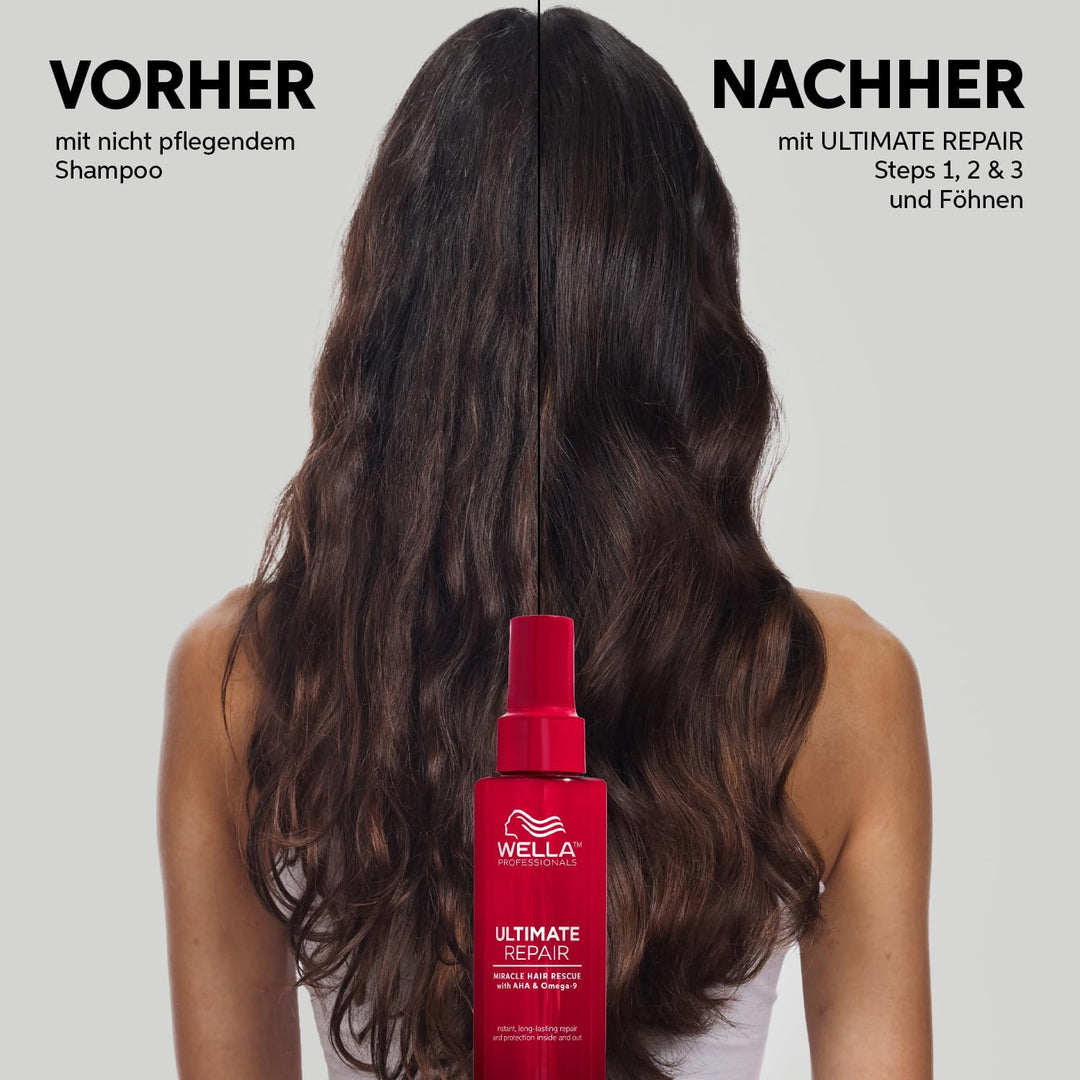 Wella Professionals Ultimate Repair Miracle Hair Rescue Haar Serum – 90 Sek. Haarkur ohne Ausspülen