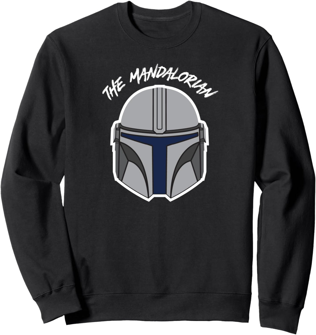 Star Wars The Mandalorian Helmet Matching Sweatshirt