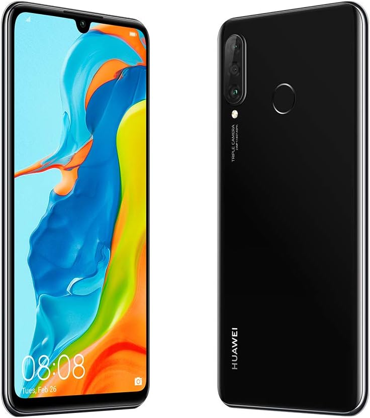 HUAWEI P30 Lite (128 GB, 4 GB RAM) 6,15" Display, AI Triple-Kamera, 32MP Selfie, Doppel-SIM Globale