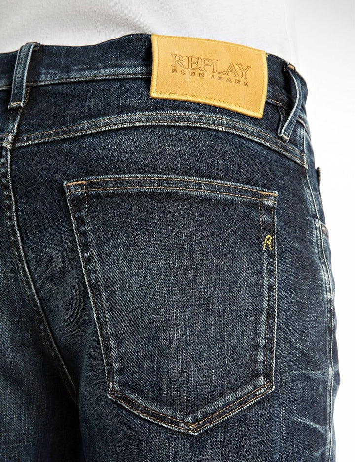Replay Herren Jeans 27W / 28L Dark Blue 007, 27W / 28L Dark Blue 007