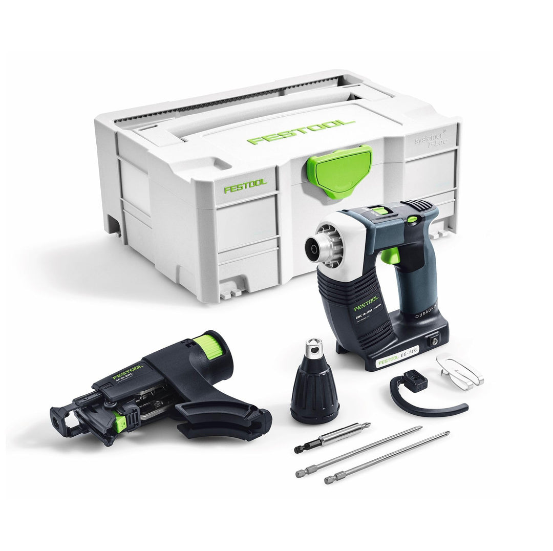 Festool Akku-Bauschrauber DWC 18-4500 Li-Basic DURADRIVE Basic 4500 upm ohne Akkus, Ladegerät, Basic