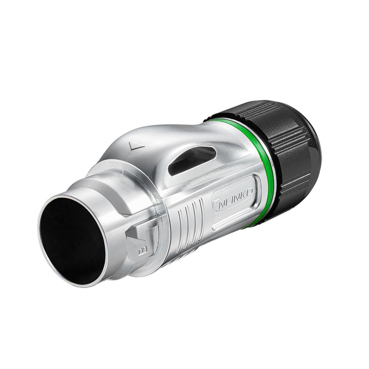CNLINKO BD-24 Glasfaser wasserdichter stecker, LC Single Mode Dual Core, Panel Mount Receptacle Buch