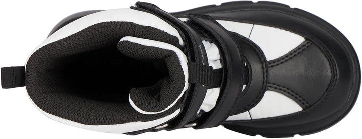 Geox Mädchen J Willaboom Girl B A Ankle Boot 35 EU White Black, 35 EU White Black
