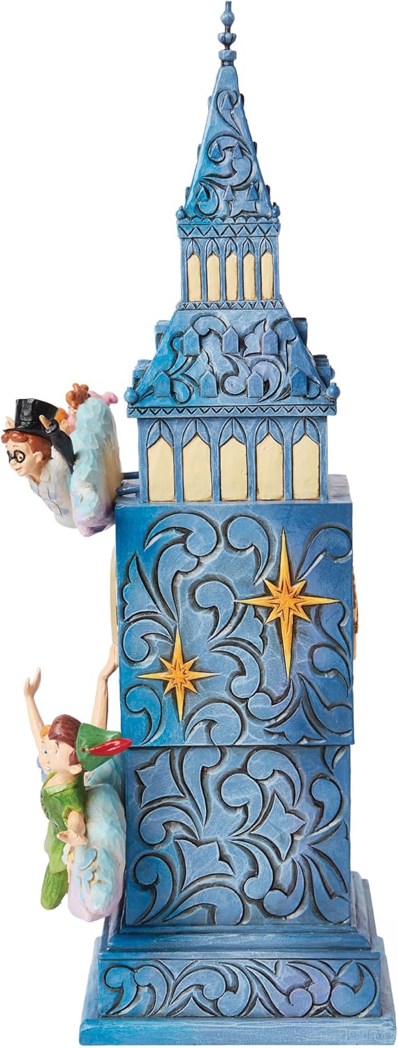 Disney Traditions Peter Pan Clock, Height 26cm
