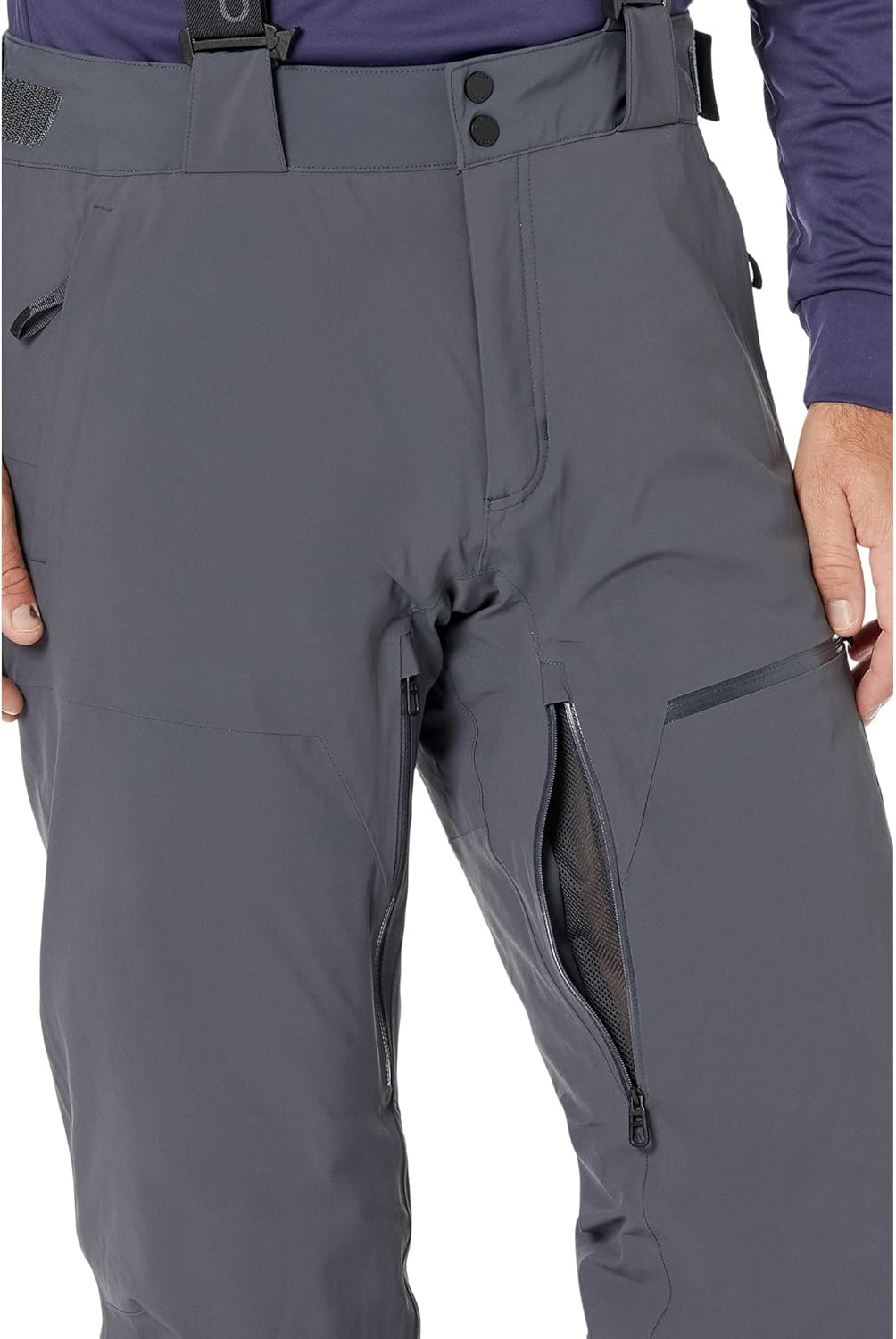 Spyder Dare isolierte Herren-Skihose, 029_ebenholz