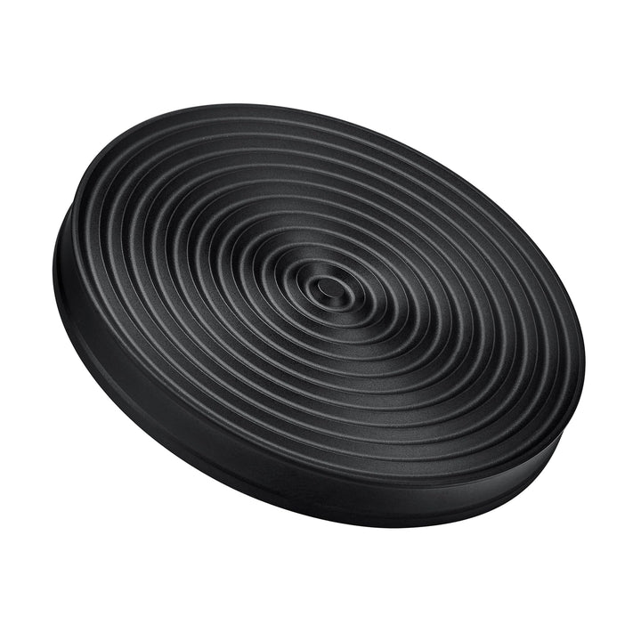 Normcore 53,3 mm Ersatz-Tamper-Basis, Titan-PVD-beschichtete geriffelte Basis, zusätzlicher Silikon-