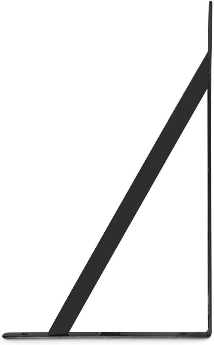 STARVAST 10 Stück Regalhalterungen Schwerlast, 90 Grad Wand-Winkel Regalhalterung Metall Regalträger