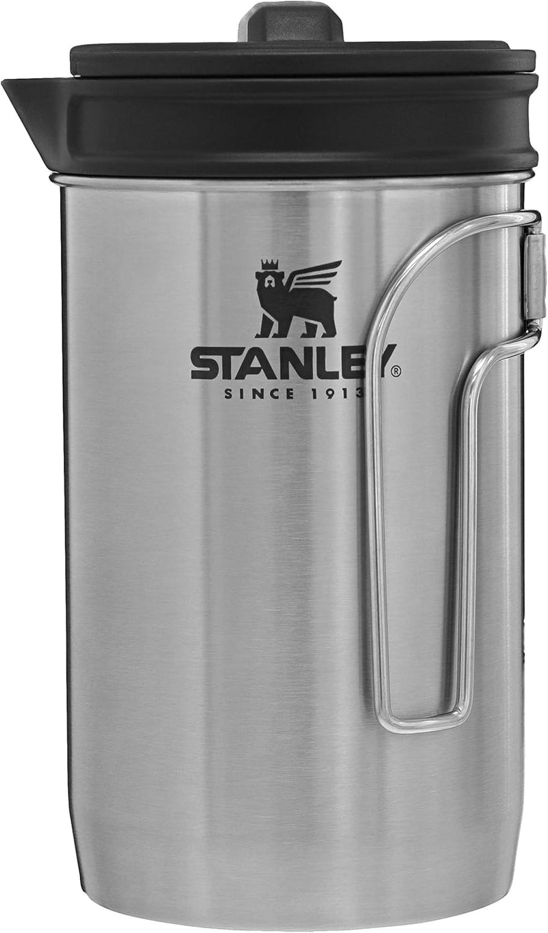 0 Stanley Boil and Brew French Press, Schwarz, 32 oz