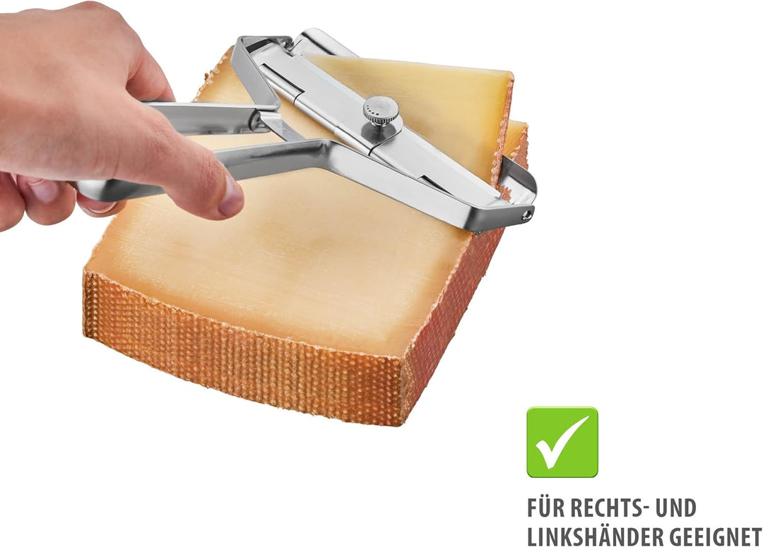 GEFU Gemüseblattschneider Y-PRO – 0–4 mm, gezahnte Edelstahlklinge, Y-Form, Gemüseschneider mit Abst