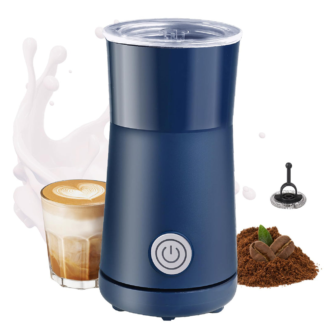 Huogary Milchaufschäumer Einfacher Milchaufschäumer und Dampfer 2-in-1 Milchdampfer mit heissem Milc